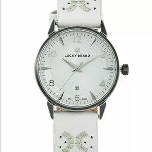 Lucky Brand Torrey Ventana Embroidered Watch NEW